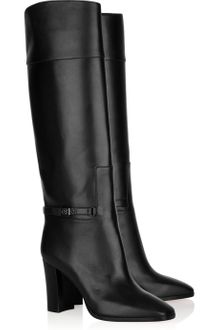 Christian Louboutin Mervillion 85 Leather Knee Boots - Lyst