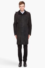 Lanvin Peau Lainee Dufflecoat