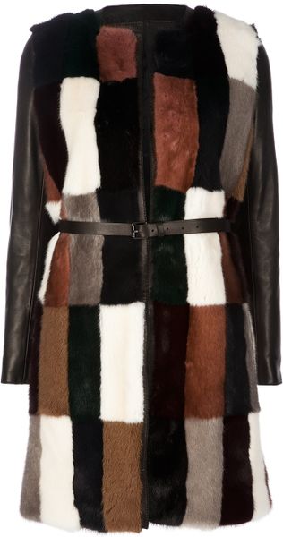 Msp Mink Fur Coat in Brown - Lyst