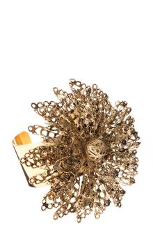 ASOS Collection Asos Filigree Lace Effect Flower Bangle - Lyst