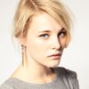 Asos Collection Asos Spike Drop Earrings in Gold (grey) - Lyst