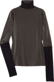 Clemens En August Metallic Stretch-jersey Top - Lyst