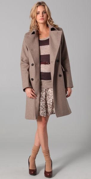 Club Monaco Audrey Coat - Lyst