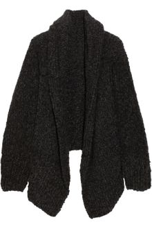 Donna Karan New York Hooded Cashmere-bouclé Cardigan - Lyst
