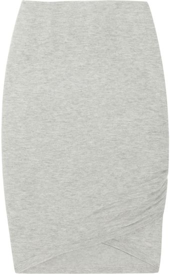 Donna Karan New York Stretch Cashmere-blend Skirt - Lyst