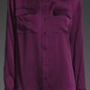 Equipment Signature Sand Washed Satin Blouse in Purple - Lyst