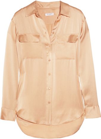 Equipment Signature Silk-satin Shirt - Lyst