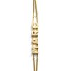 Marc By Marc Jacobs Mini Charms Slide Bracelet in Gold - Lyst