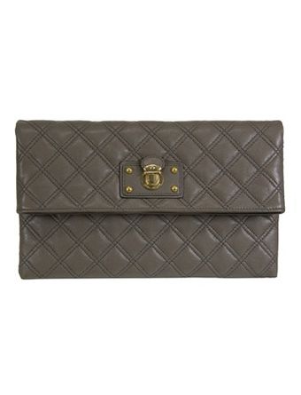 Marc Jacobs Quilted Large Eugenie in Grey - Lyst