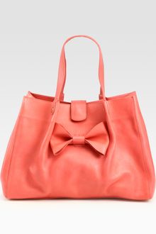 RED Valentino East-to-west Bow Tote Bag - Lyst