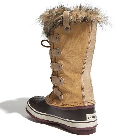 sorel joan of arctic tan