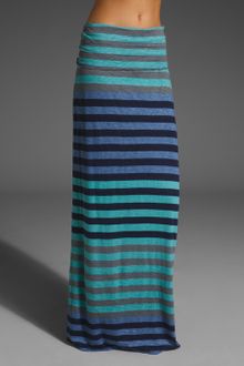 Splendid Gradient Stripe Maxi Skirt - Lyst