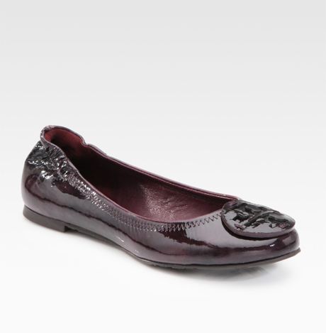 tory burch purple flats