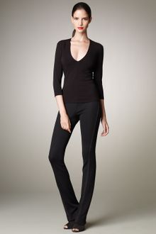 Donna Karan New York Seamed Pull-on Pants - Lyst