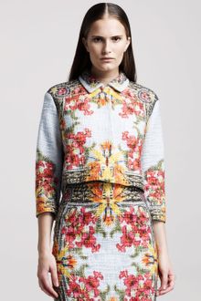 Givenchy Iris-print Jacket - Lyst