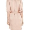 Halston Heritage Belted Silksatin Shirt Dress in Pink - Lyst