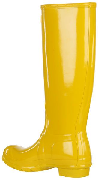 yellow leather boots womens
