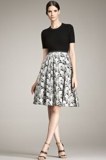 Jason Wu Floral-print Silk Skirt - Lyst