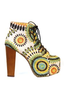 Jeffrey Campbell Lita Yellow Combo - Lyst