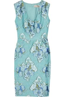 Lela Rose Garden Jacquard Dress - Lyst