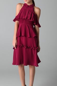 Rodarte x Opening Ceremony Peplum Dress - Lyst