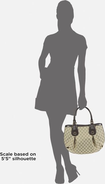 Gucci Scarlett Medium Tote Bag in Beige