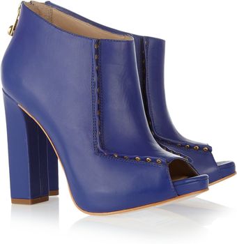 Kat Maconie Natalie Studded Leather Ankle Boots - Lyst