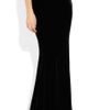 Marchesa Velvet Maxi Skirt in Black - Lyst