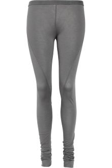 Rick Owens Lilies Paneled Jersey Leggings - Lyst