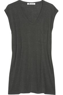 T By Alexander Wang Classic Muscle Jersey T-shirt - Lyst