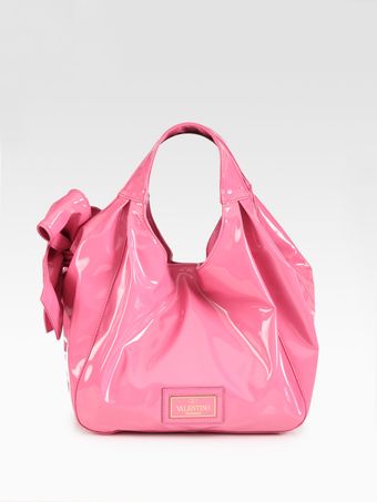 Valentino Small Patent Nuage Hobo - Lyst