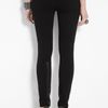 Dkny Pull On Leggings with Leather Panels in Black - Lyst
