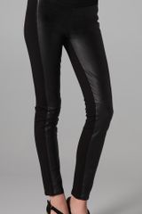 Paige Paloma Leather Legging Jeans