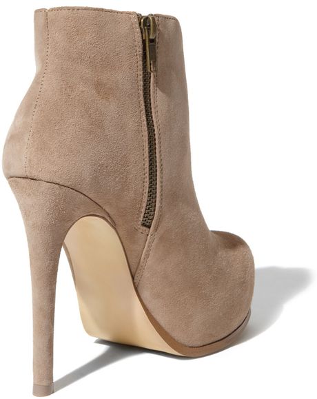 jillian bootie steve madden taupe