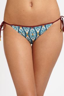 Tory Burch Ikat-print String Bikini Bottom - Lyst