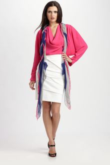 Yigal Azrouel Compact Jersey Skirt - Lyst