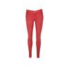 Current/elliott Stretch Lamb Leather Trousers “the Ankle Skinny” in Red (grey) - Lyst