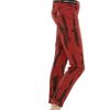 Balmain Inkstained Lowrise Skinny Jeans in Black (red) - Lyst