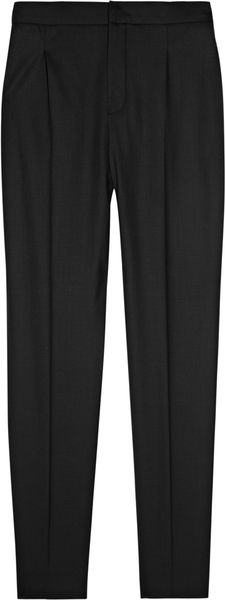 Chloé Cropped Stretch-wool Pants - Lyst