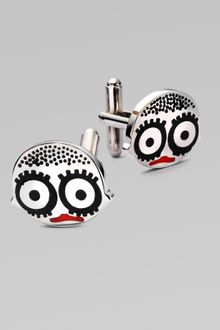 Marc By Marc Jacobs Mr Marc Enamel Cuff Links - Lyst