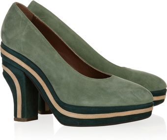 Marni Suede Pumps - Lyst