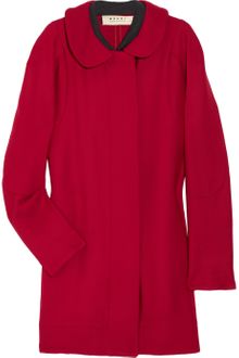 Marni Ribbed Wool Coat - Lyst