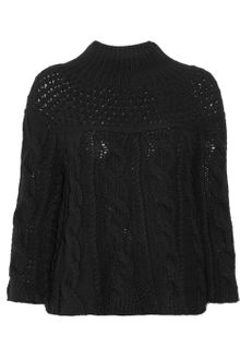 Pringle of Scotland Cable-knit Wool-blend Sweater - Lyst