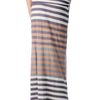 Splendid Gradient Stripe Maxi Skirt in Brown (pewter) - Lyst