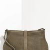 Burberry Calfskin Leather Crossbody Bag in Khaki (pebble) - Lyst