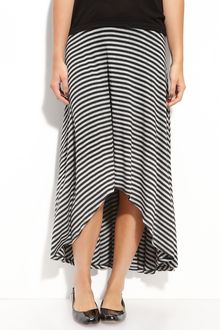 Wallpapher Scoop Back Midi Maxi Skirt (juniors) - Lyst