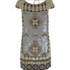 Allsaints Paloma Dress in Gold (champagne) - Lyst