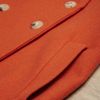 Dries Van Noten Womens Renee Coat in Orange - Lyst