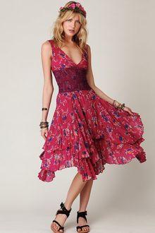 Free People Fp One Sunflower Wisteria Dress - Lyst