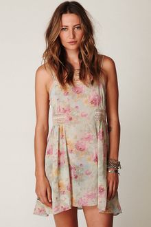 Free People Garden Floral Slip - Lyst